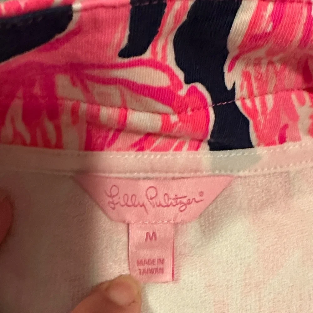 Lilly Pulitzer Vibrant Patterned skipper  jacket set of 3 Size M - Picture 2 of 6